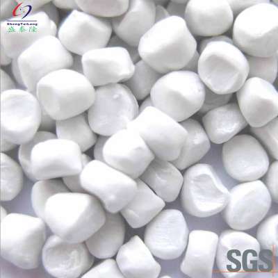 pp pvc pe plastic materials white masterbatch pellets for manufacturer price